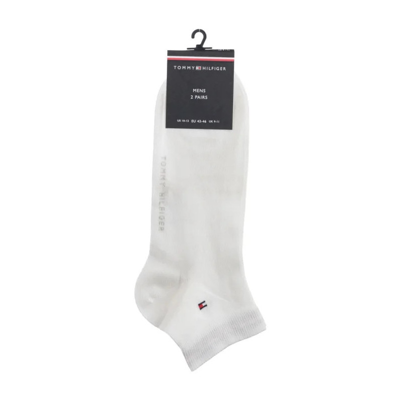 Tommy Hilfiger TH Men Quarter 2P White 342025001 300 047 (TH1391-a) socks
