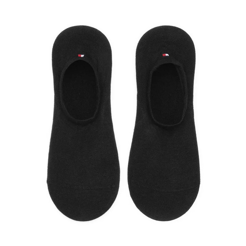 Tommy Hilfiger TH Men Footie 2P Black 382024001 200 (TH1392-a) socks