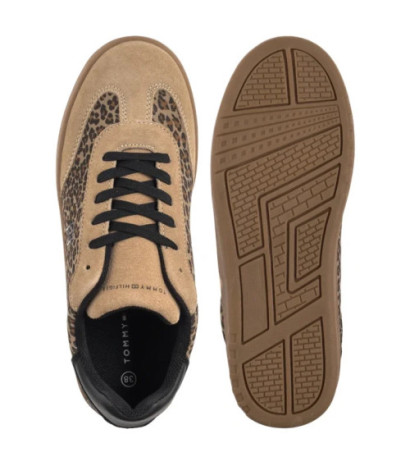 Tommy Hilfiger Low Cut Lace-Up Sneaker Taupe/Beige T3A9-33971-1893B016 (TH1388-a) shoes