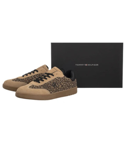 Tommy Hilfiger Low Cut Lace-Up Sneaker Taupe/Beige T3A9-33971-1893B016 (TH1388-a) shoes