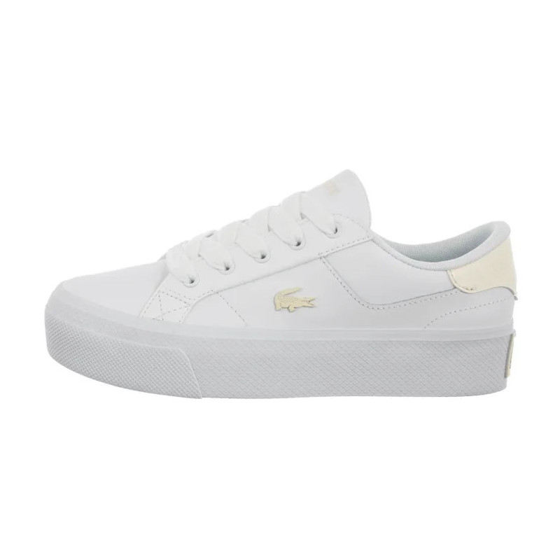 Lacoste Ziane Platform 225 1 CFA Wht/ Off Wht 750CFA0033.65T (LC463-a) shoes
