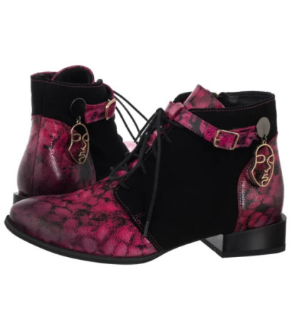 Maciejka Róż+Czarny 5743A-15/00-8 (MA1407-b) shoes
