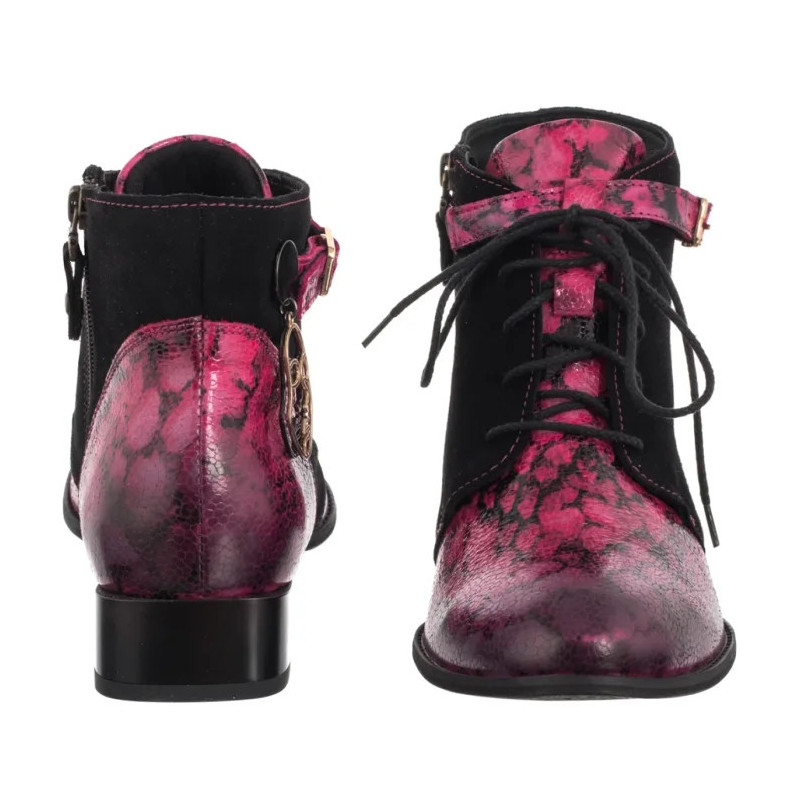 Maciejka Róż+Czarny 5743A-15/00-8 (MA1407-b) shoes