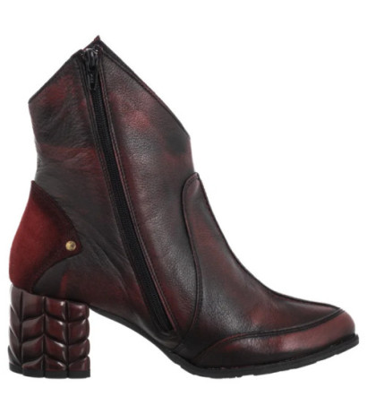 Maciejka Czarno-Czerwone 07007-08/00-8 (MA1409-a) shoes