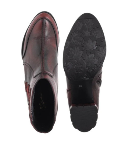 Maciejka Czarno-Czerwone 07007-08/00-8 (MA1409-a) shoes