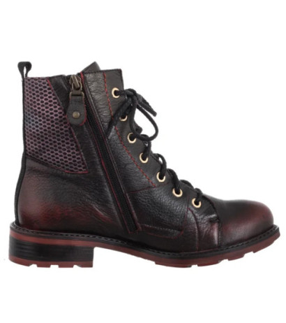 Maciejka Czerwono-Czarne 07058-23/00-8 (MA1411-a) shoes