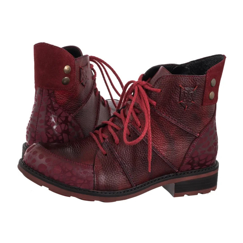 Maciejka Czerwone 07047-08/00-8 (MA1412-a) shoes