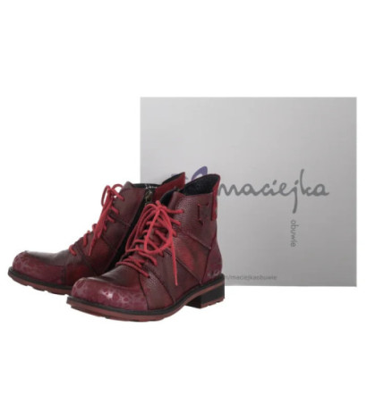 Maciejka Czerwone 07047-08/00-8 (MA1412-a) shoes