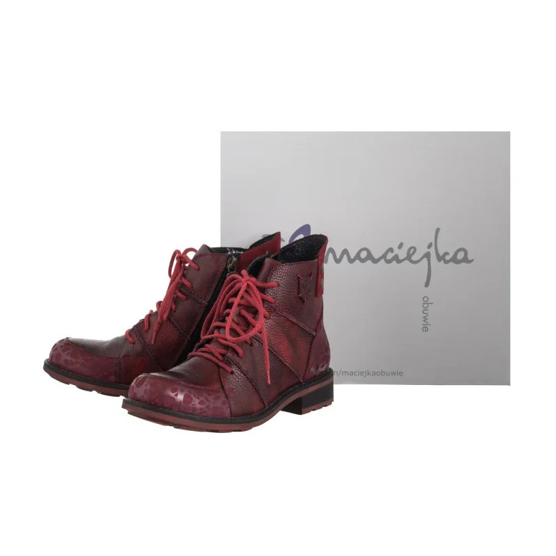 Maciejka Czerwone 07047-08/00-8 (MA1412-a) shoes