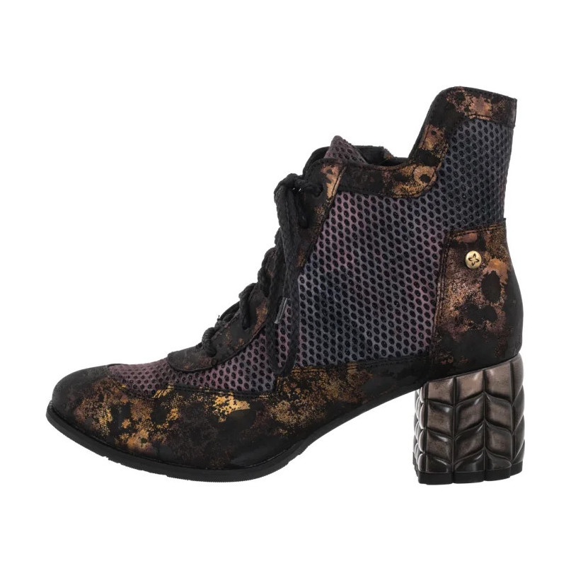 Maciejka Brąz+Bordo 06989-02/00-8 (MA1414-a) shoes