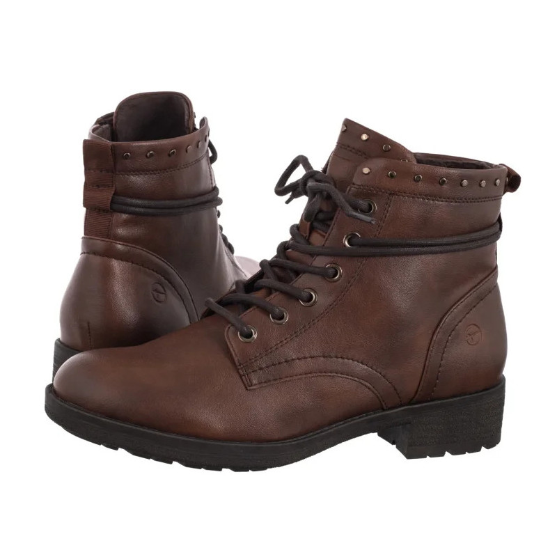 Tamaris Brązowe 1-25133-45 305 Cognac (TM561-a) shoes