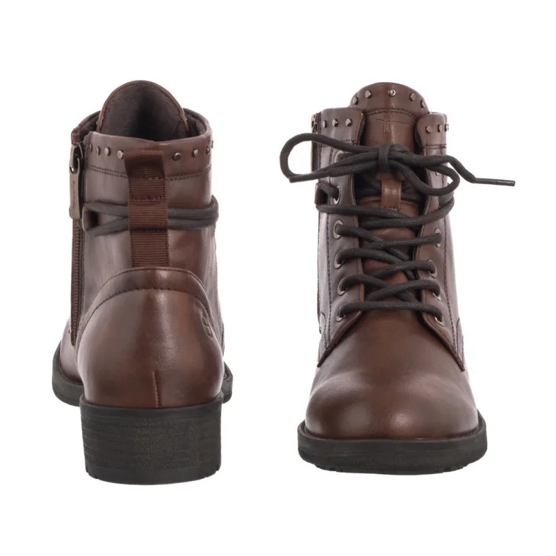 Tamaris Brązowe 1-25133-45 305 Cognac (TM561-a) shoes