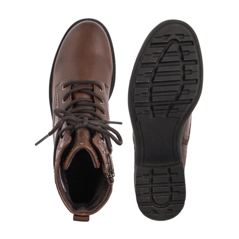 Tamaris Brązowe 1-25133-45 305 Cognac (TM561-a) shoes