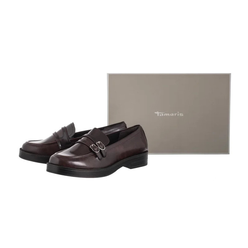 Tamaris Bordowe 1-24348-45 537 Merlot (TM563-a) shoes