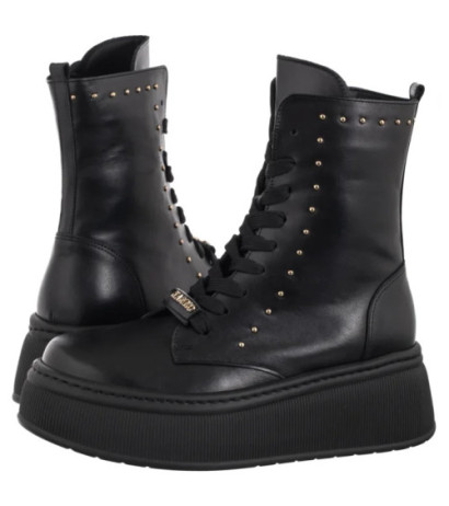 Karino Czarne 5800/076-F (KN30-a) shoes