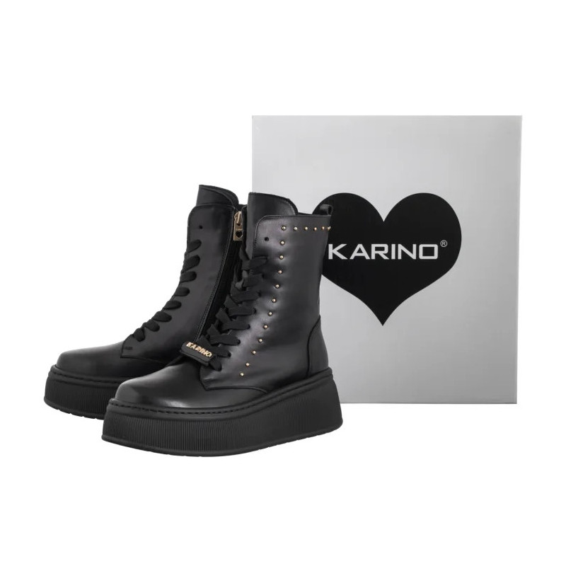 Karino Czarne 5800/076-F (KN30-a) shoes