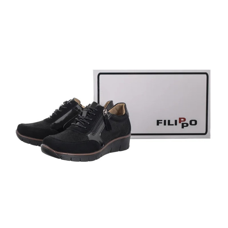 Filippo Czarne DP4912/25 BK (FO190-a) shoes