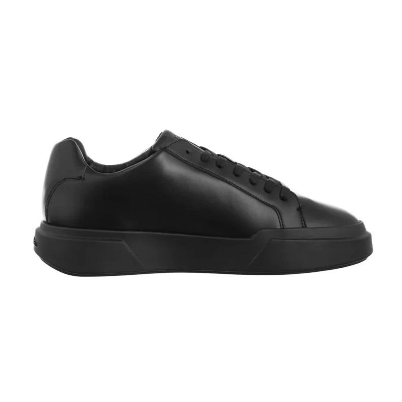 Calvin Klein Chunky Cupsole Laceup Lth Triple Black YM0YM01344 0GJ (CK690-a) sports shoes