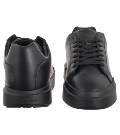 Calvin Klein Chunky Cupsole Laceup Lth Triple Black YM0YM01344 0GJ (CK690-a) sports shoes