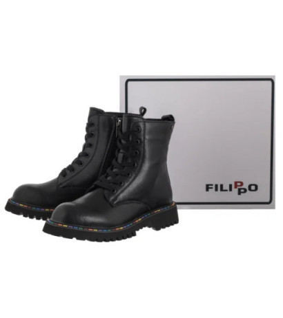 Filippo Czarne DBT7428/25 BK (FO193-a) shoes