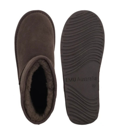EMU Australia Wallaby Mini Teens WR Chocolate T10103 (EM473-f) shoes