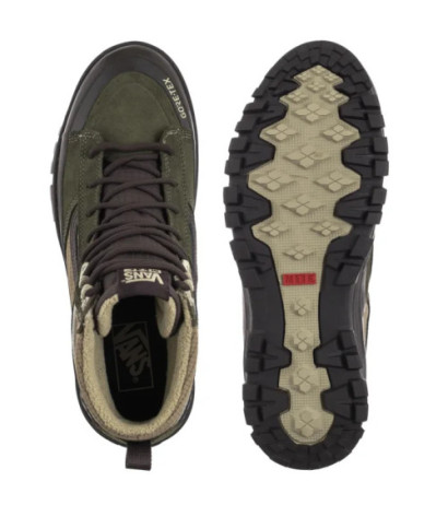 Vans MTE Sk8-Hi Gore-Tex Insulated Dark Green/Dark Brown VN000DARF871 (VA454-b) shoes