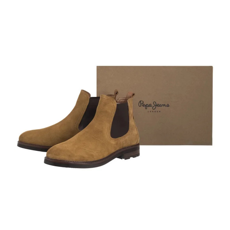 Pepe Jeans Leeds Road Toffee Brown PMS500001 896 (PE66-a) shoes