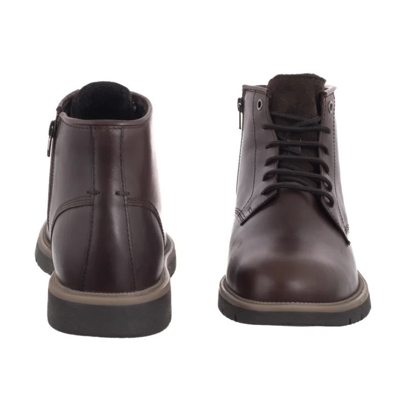 Geox U Pove Dk Brown U56M7B 000FF C6006 (GE238-a) boots