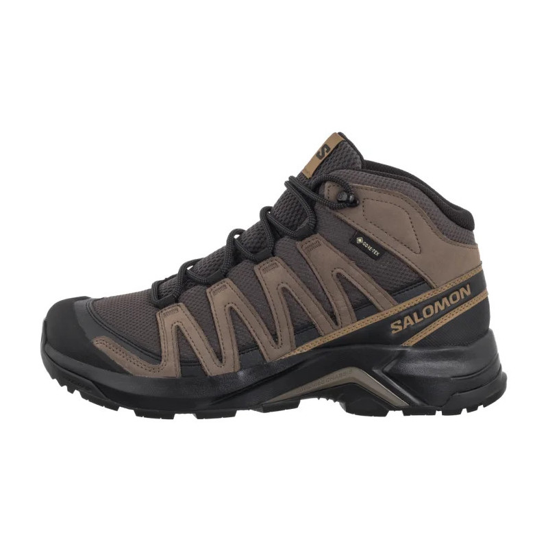 Salomon X-Adventure Recon Mid GTX Asphalt/Falcon/Coyote Brown 478145 (SO12-a) shoes