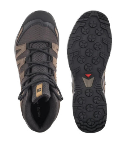 Salomon X-Adventure Recon Mid GTX Asphalt/Falcon/Coyote Brown 478145 (SO12-a) shoes