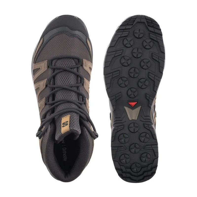 Salomon X-Adventure Recon Mid GTX Asphalt/Falcon/Coyote Brown 478145 (SO12-a) shoes