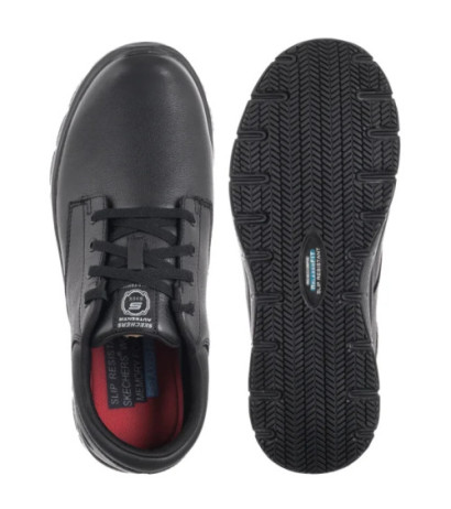 Skechers Work Flex Advantage Black 77513EC/BLK (SK272-a) sports shoes