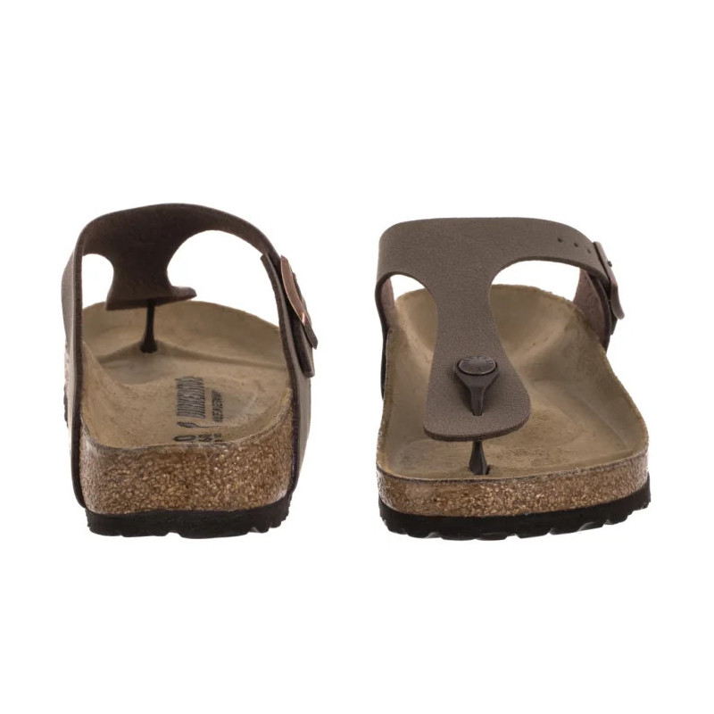 Birkenstock Gizeh BS Nubuk Stone 043391 (BK29-c) flip flops