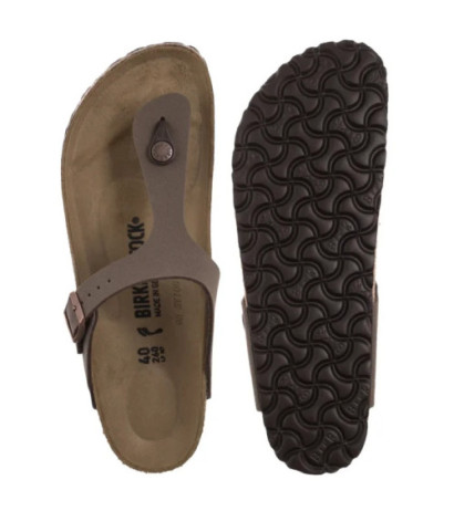Birkenstock Gizeh BS Nubuk Stone 043391 (BK29-c) flip flops