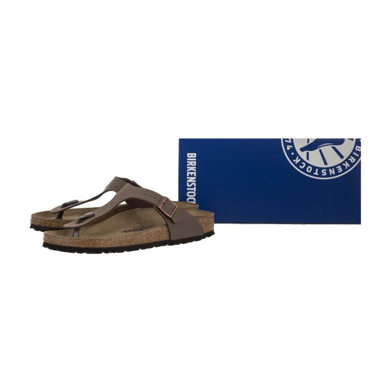 Birkenstock Gizeh BS Nubuk Stone 043391 (BK29-c) flip flops