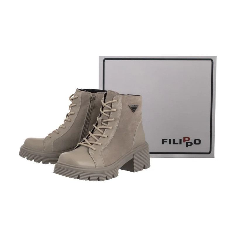 Filippo Beżowe DBT6495/25 BE (FO195-a) shoes