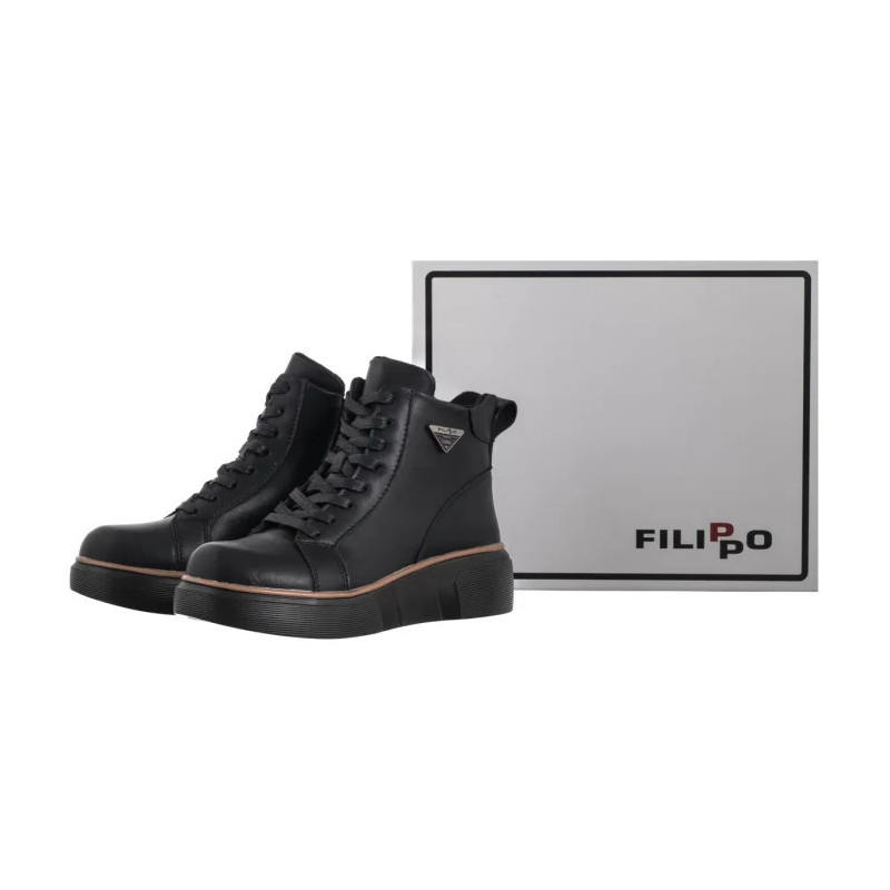 Filippo Czarne DBT6452/25 BK (FO197-a) shoes