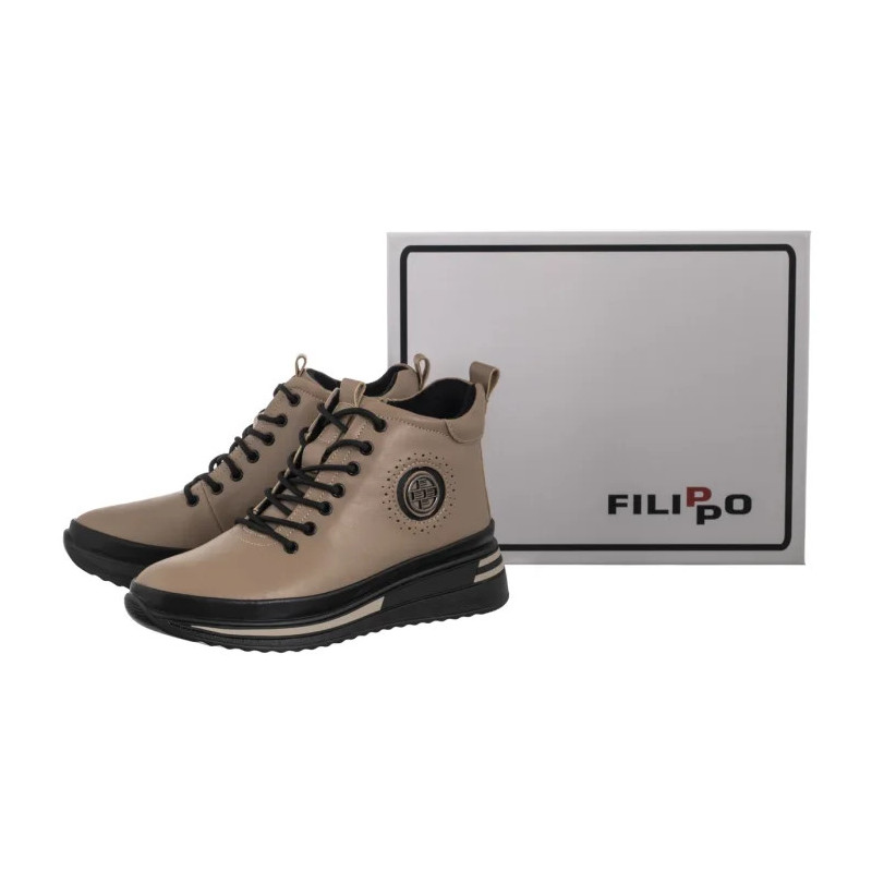 Filippo Beżowe DBT4215/25 TP (FO199-a) shoes