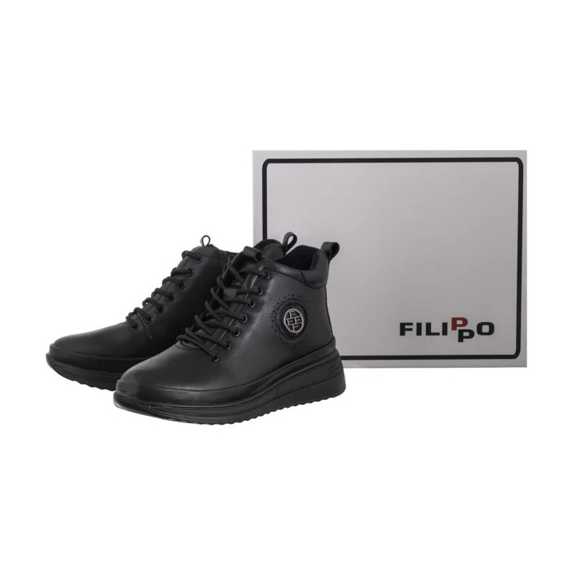 Filippo Czarne DBT4215/25 BK BK (FO199-b) shoes