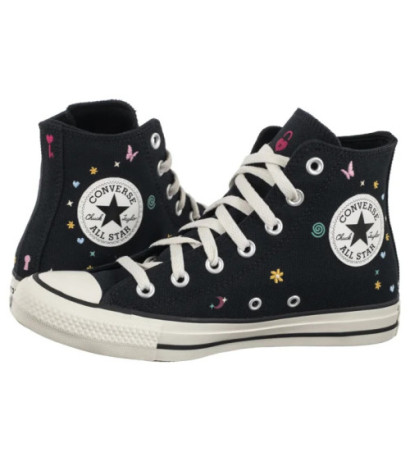Converse CTAS Hi Black/Cliffside Rose A15508C (CO811-a) shoes