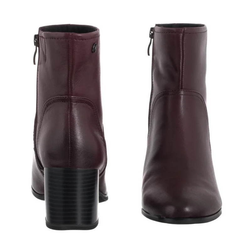 Caprice Bordowe 9-25306-45 540 Bordeaux Nappa (CP450-a) shoes