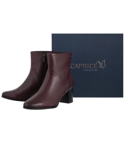 Caprice Bordowe 9-25306-45 540 Bordeaux Nappa (CP450-a) shoes
