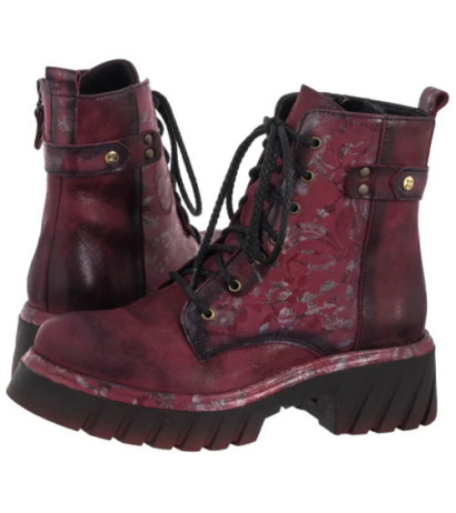 Maciejka Bordowe 07071-23/00-8 (MA1416-b) shoes