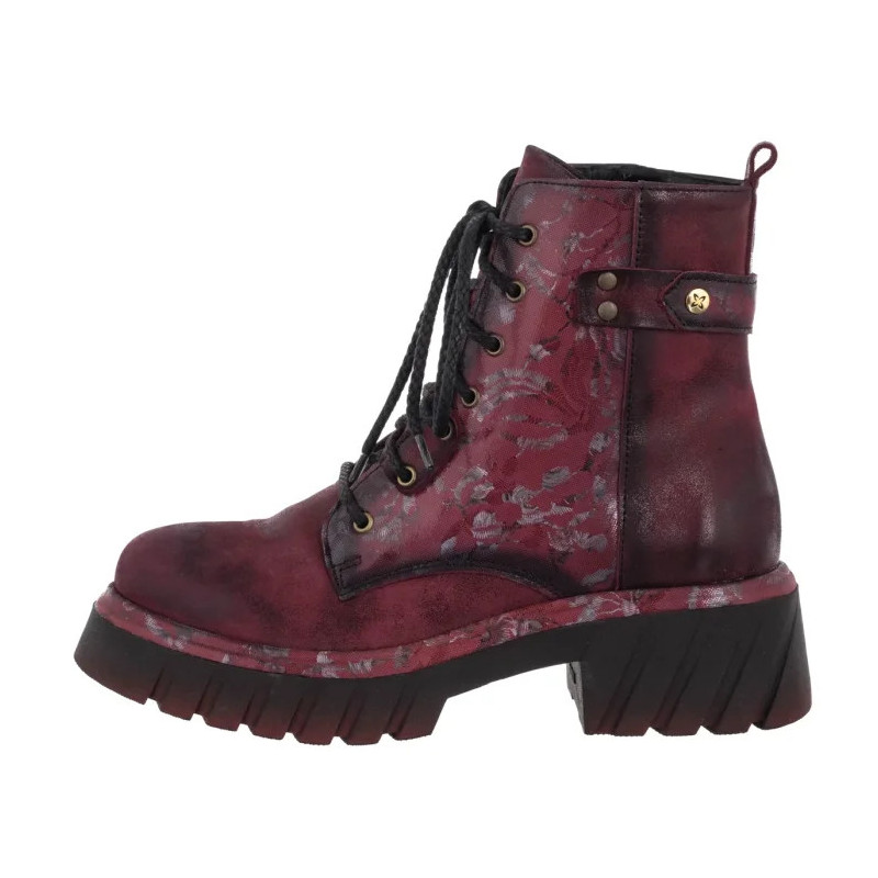 Maciejka Bordowe 07071-23/00-8 (MA1416-b) shoes