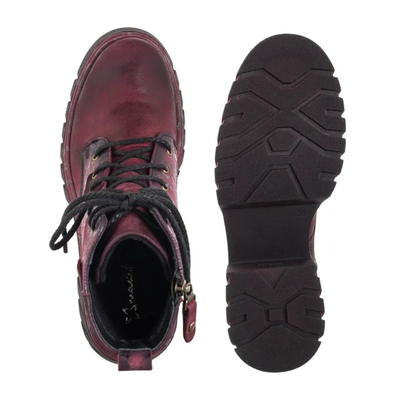 Maciejka Bordowe 07071-23/00-8 (MA1416-b) shoes