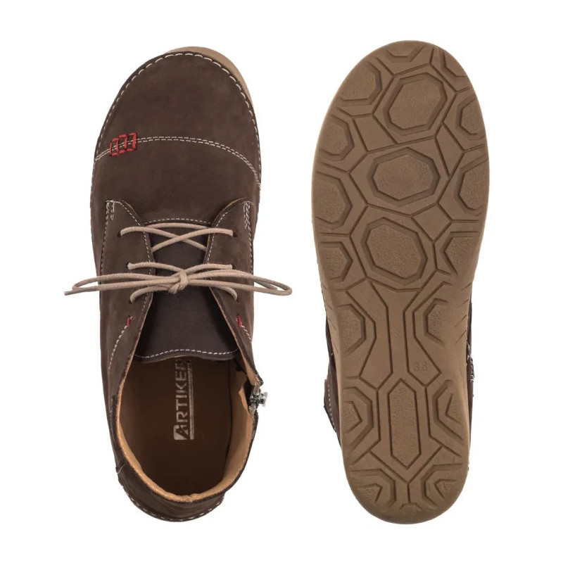 Artiker Brązowe 57C2117 (AR180-a) shoes
