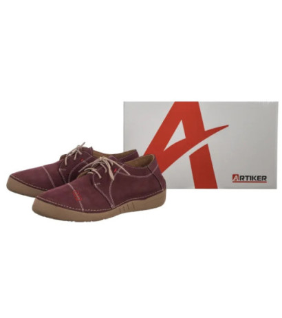 Artiker Bordowe 57C2111 (AR181-a) shoes