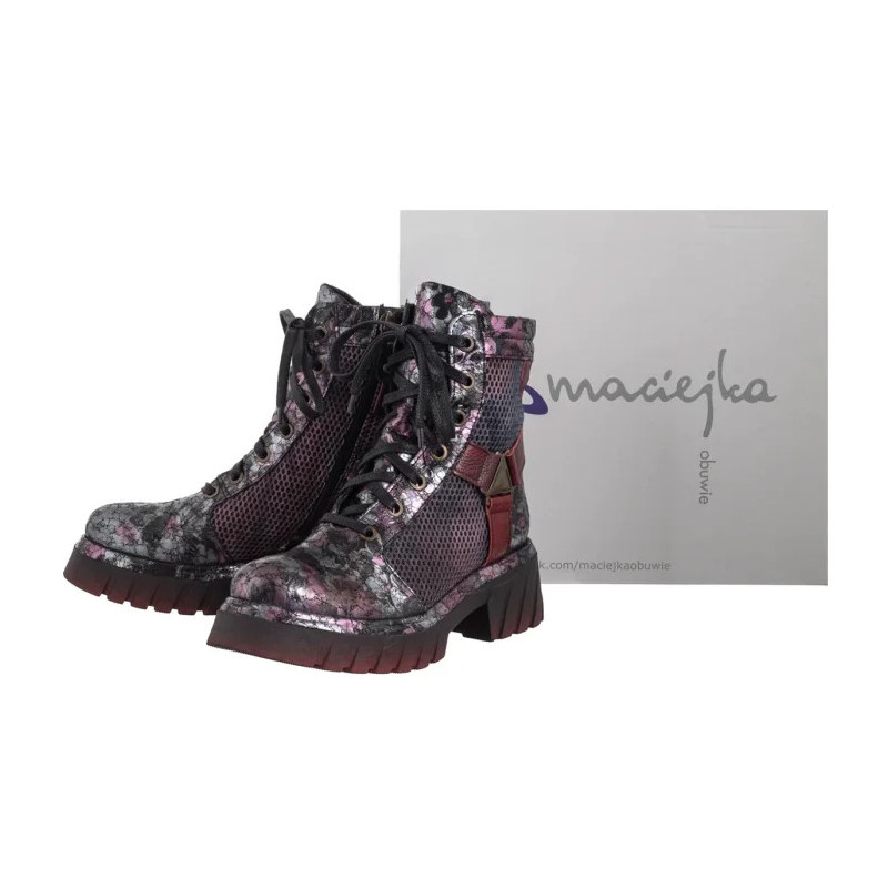 Maciejka Bordowe 07072-23/00-8 (MA1419-a) shoes