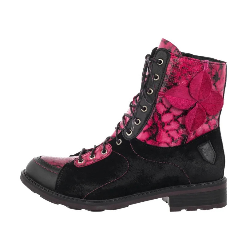 Maciejka Bordo+Czarne 07004-23/00-8 (MA1418-b) shoes