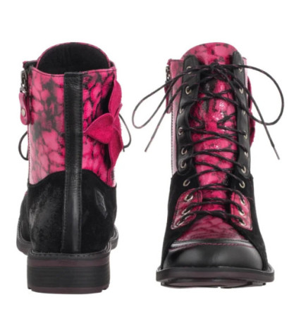 Maciejka Bordo+Czarne 07004-23/00-8 (MA1418-b) shoes